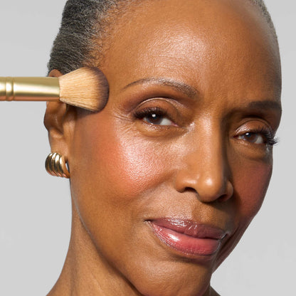 Baked Blush-n-Highlight Split, Pink Buttercream/ French Vanilla