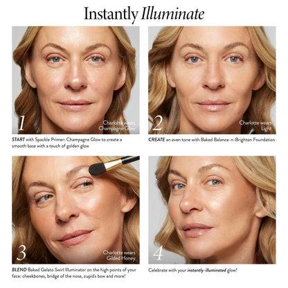 Baked Gelato Swirl Illuminator in Gilded Honey