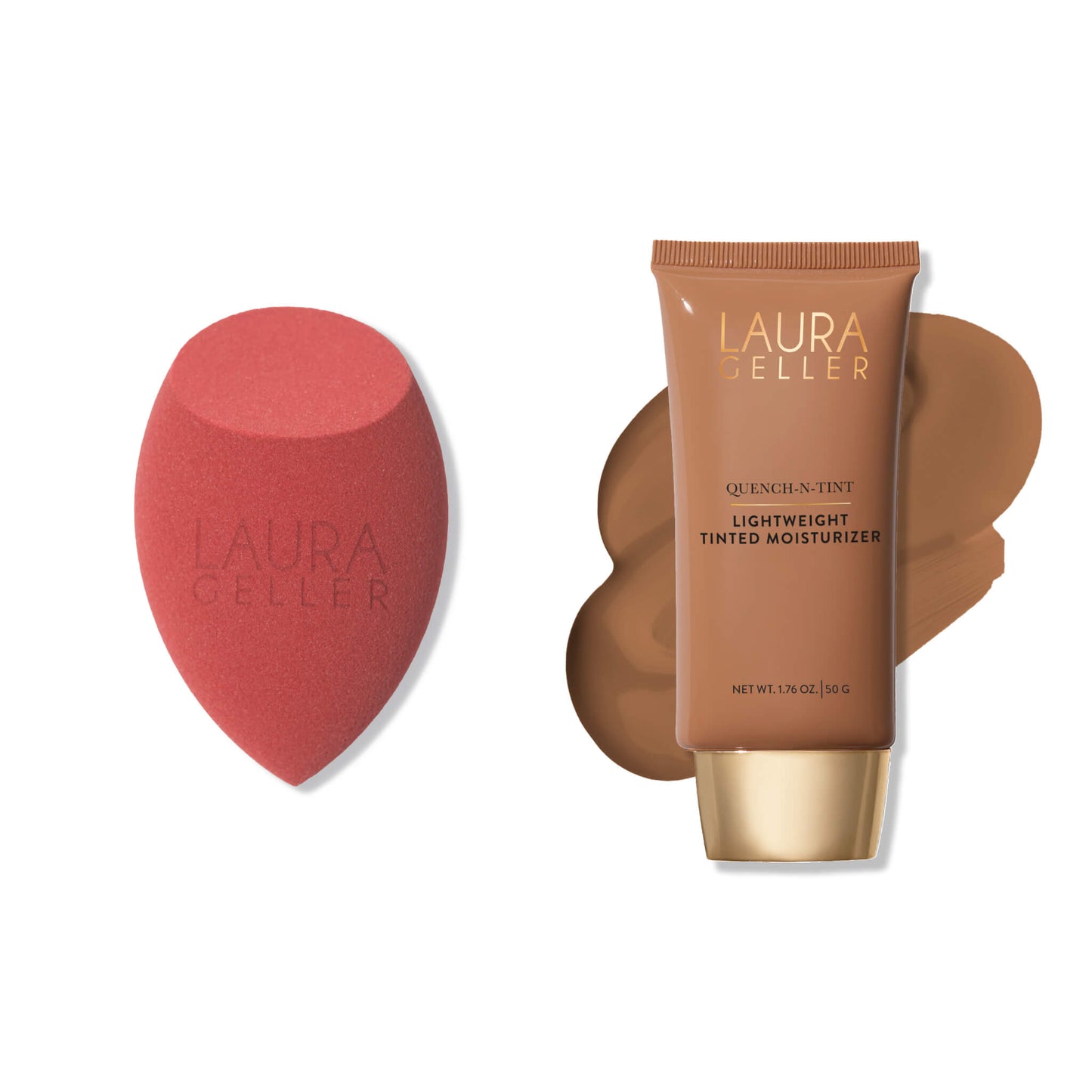Quench-n-Tint Lightweight Tinted Moisturizer and Sponge