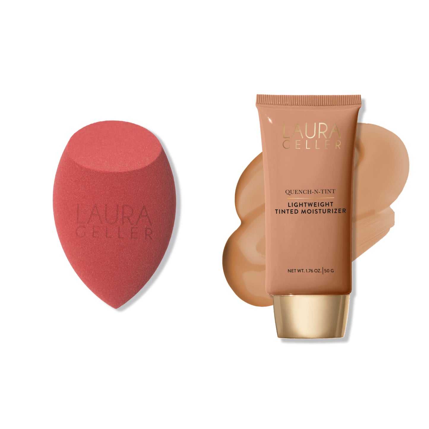 Quench-n-Tint Lightweight Tinted Moisturizer and Sponge