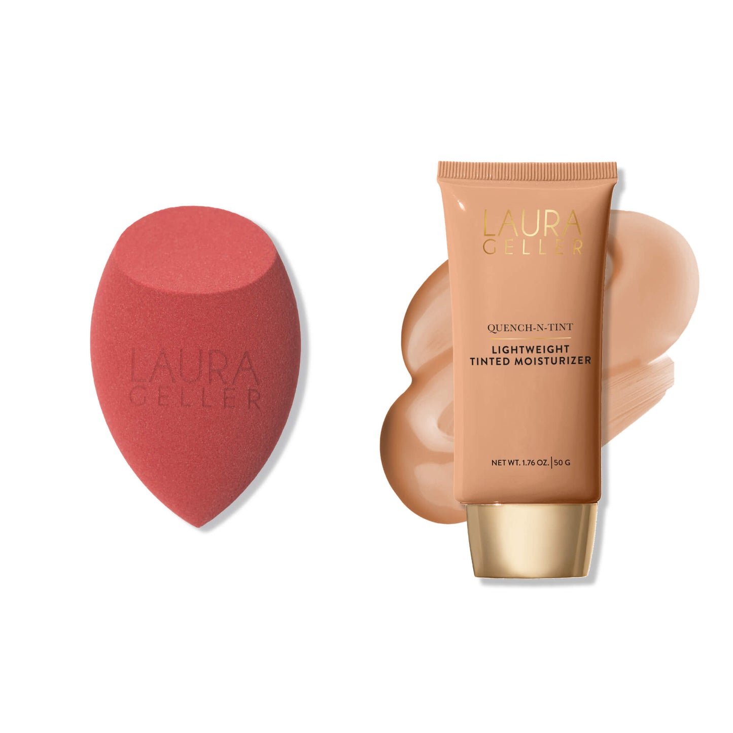 Quench-n-Tint Lightweight Tinted Moisturizer and Sponge