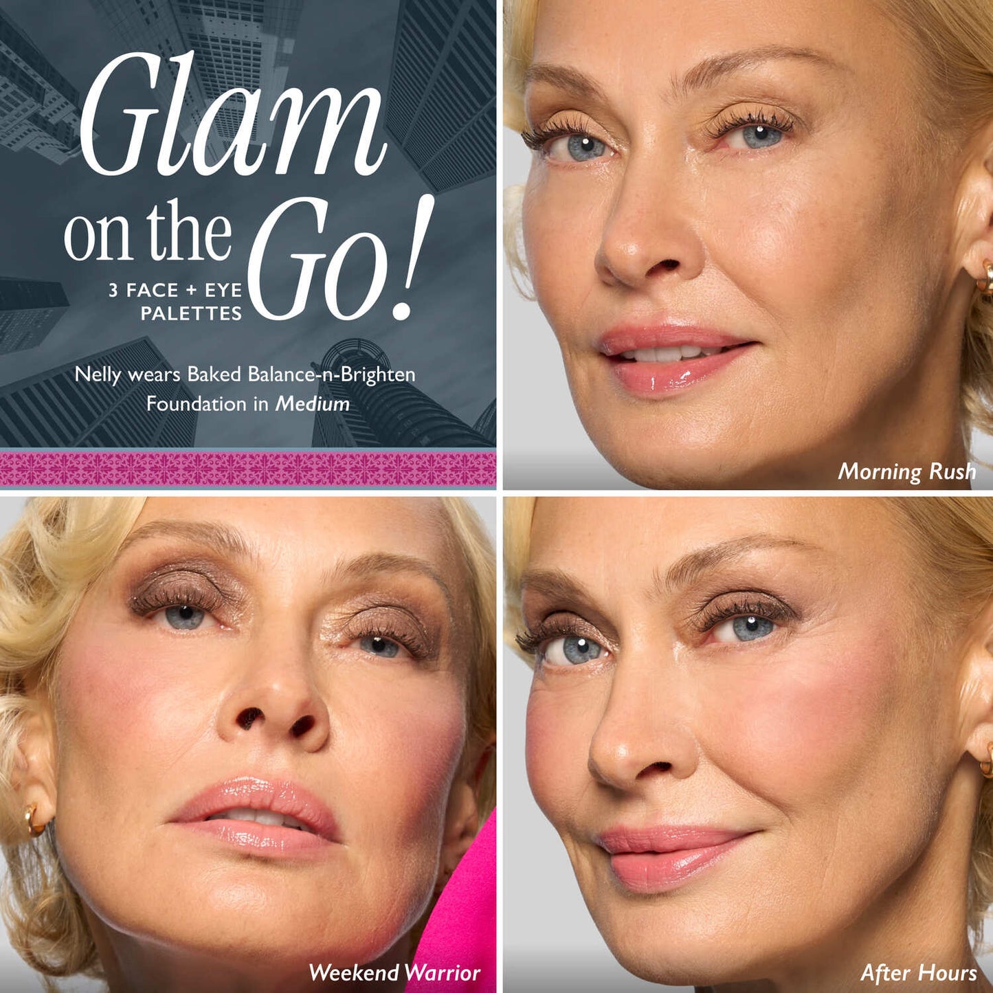 Glam on the Go Face + Eye Palette