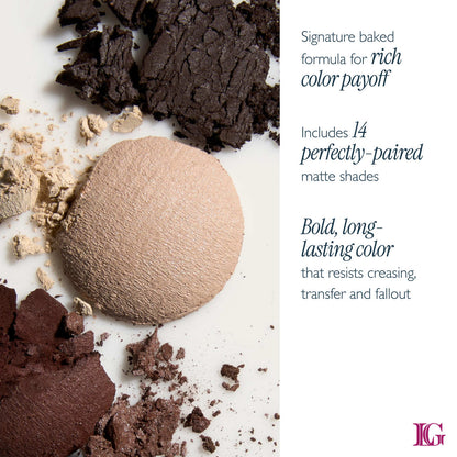 The Delectables 14 Multi-Finish Baked Eyeshadows: Madison Ave. Mattes